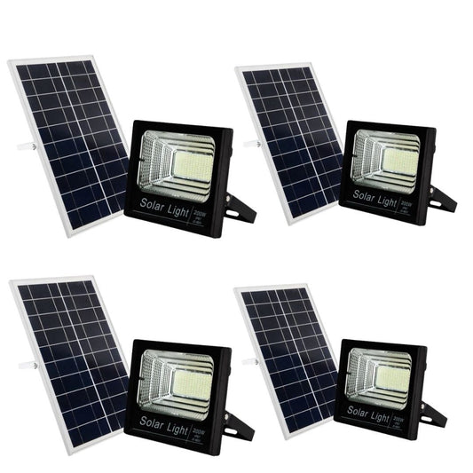 200W Solar Flood Light Value Pack of 4
